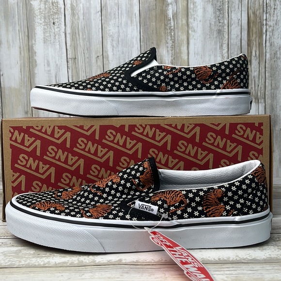 Vans classic slip o tiger floral sneaker - Picture 5 of 5